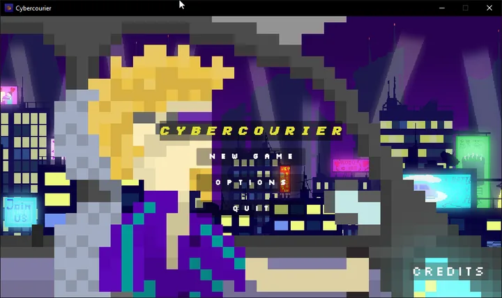 Screenshot of Cybercourier
